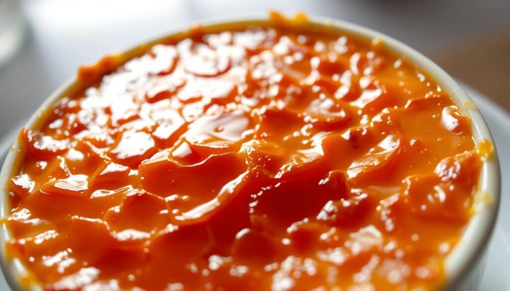 caramel croûte croustillante