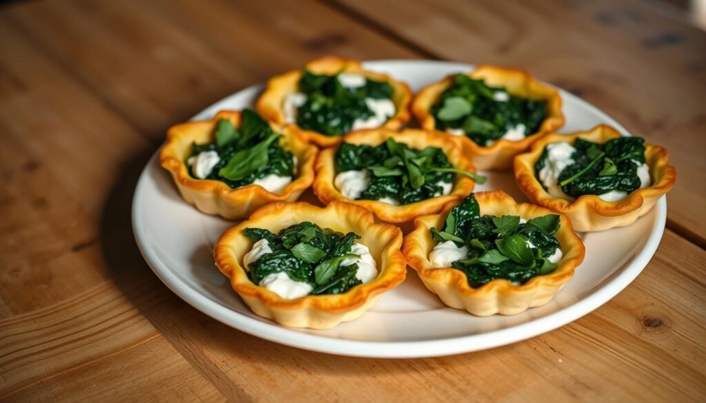 Tartelette ricotta épinard