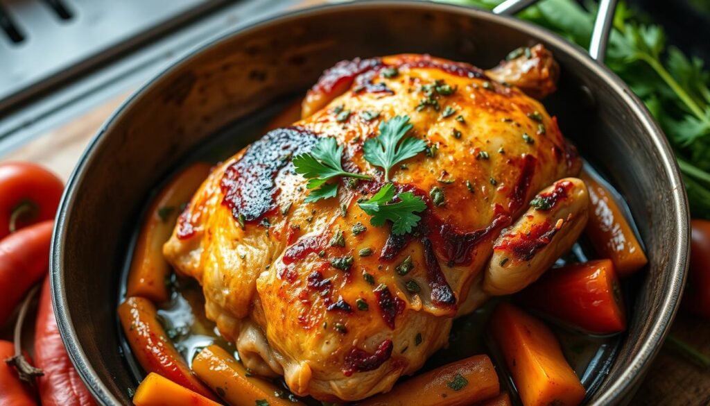 cuisson suprême de volaille à la poêle