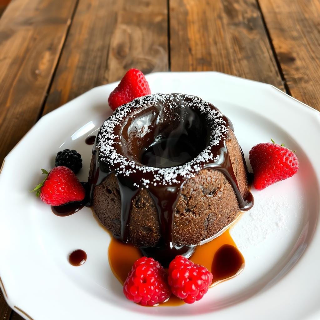 fondant au chocolat